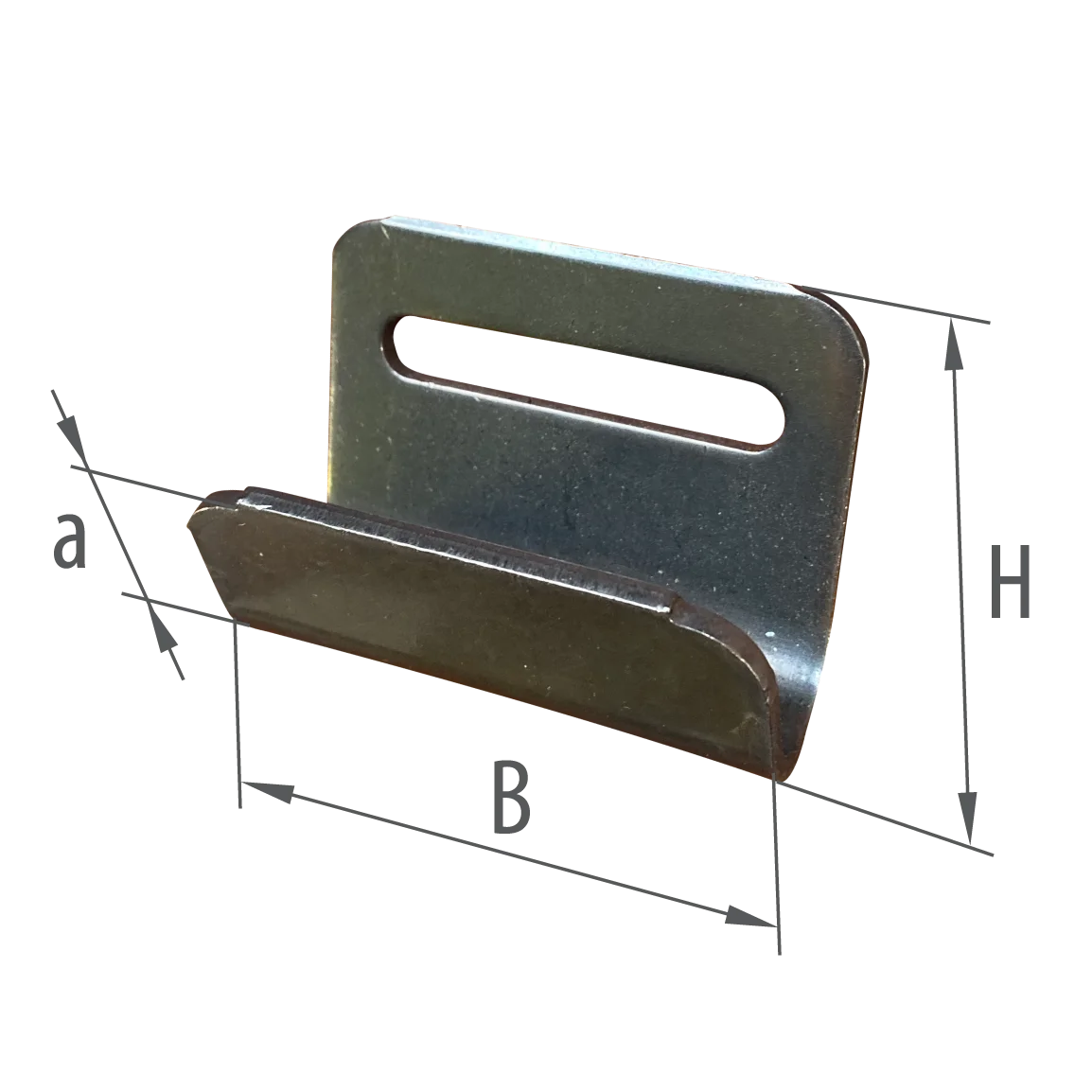 FLAT HOOK ZINC PLATED