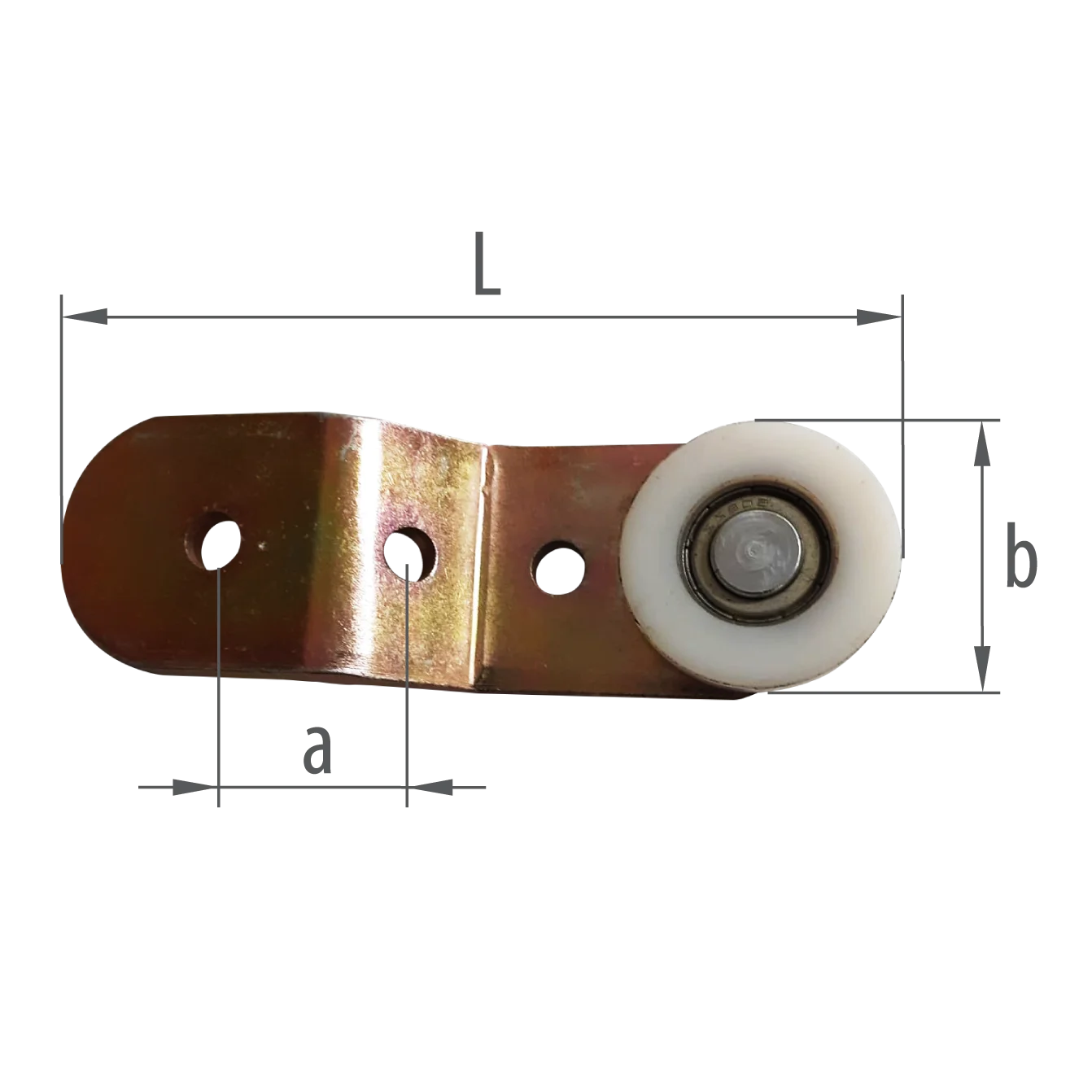 Rolka E gięta do profili Schmitz 28x37 mm